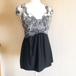 Medium soma cap sleeve shirt